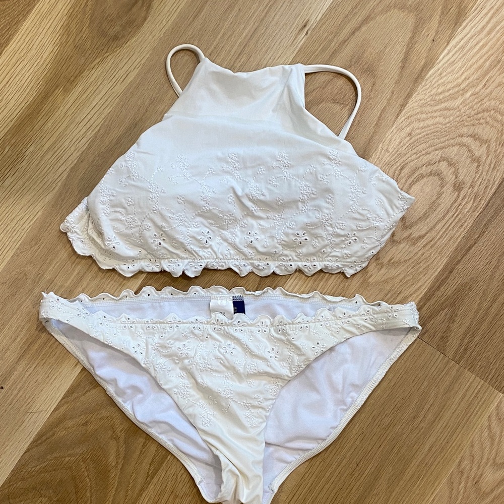 Polo Ralph Lauren White bathing suit